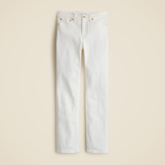 NWT J CREW TALL Slim-straight jean in white - Picture 8 of 9